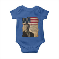 Theodore Roosevelt Quote Baby Onesie American President History