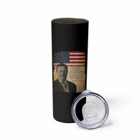 Theodore Roosevelt Quote Skinny Tumbler American President History