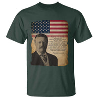 Theodore Roosevelt Quote T Shirt American President History