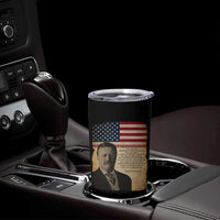 Theodore Roosevelt Quote Tumbler Cup American President History