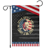 Theodore Roosevelt Quote American President Garden Flag Speak Softly and Carry a Big Stick