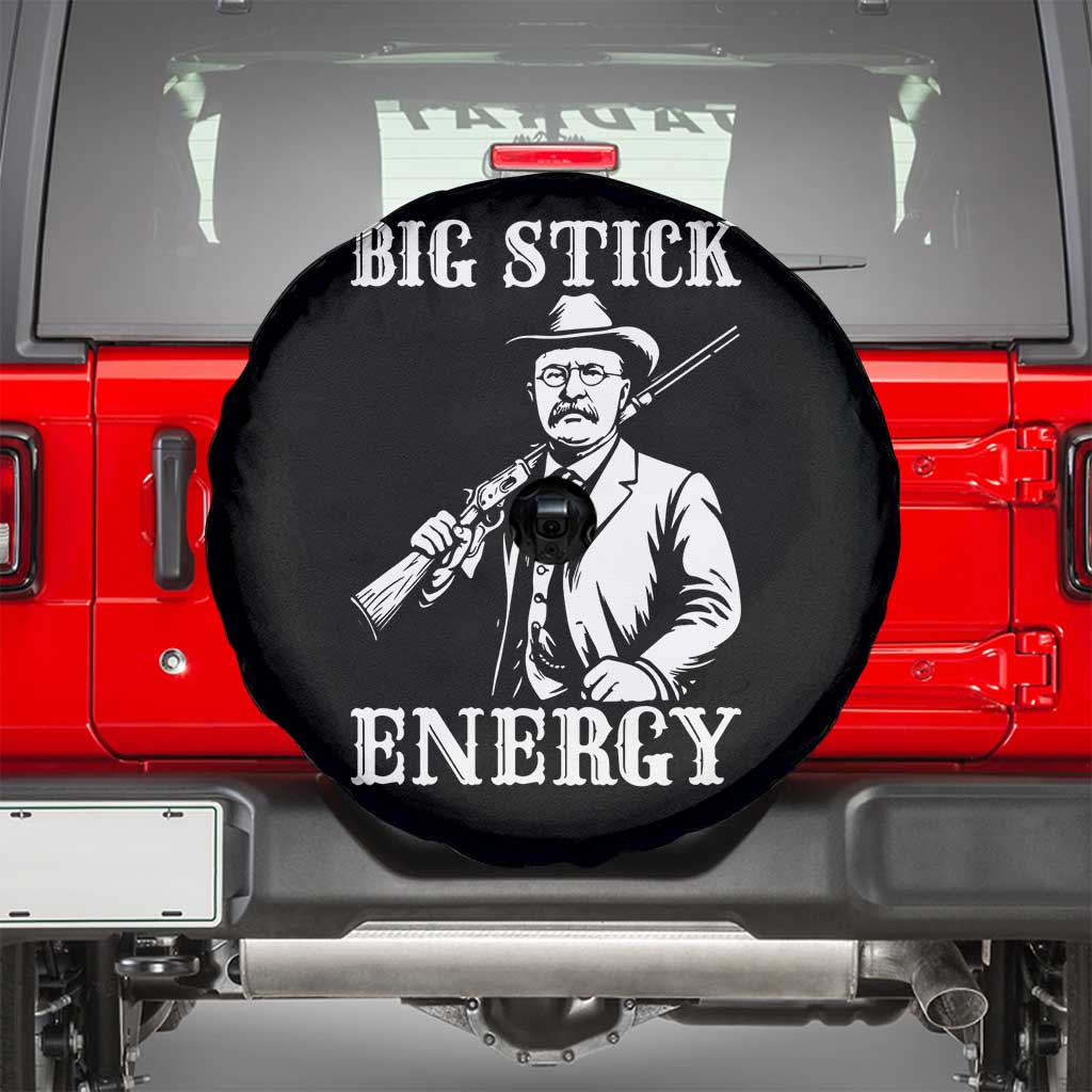 Funny Teddy Roosevelt Spare Tire Cover Big Stick Energy President