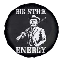 Funny Teddy Roosevelt Spare Tire Cover Big Stick Energy President