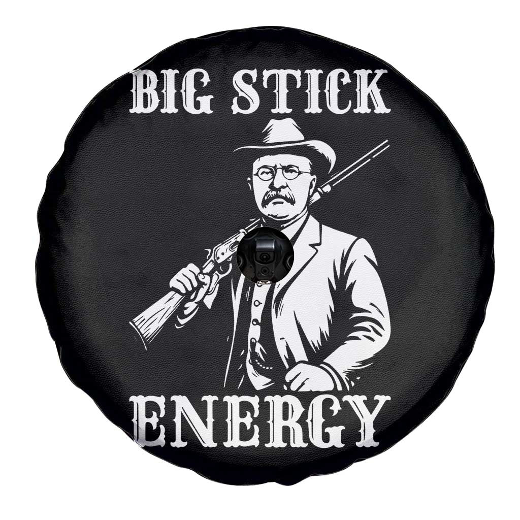 Funny Teddy Roosevelt Spare Tire Cover Big Stick Energy President