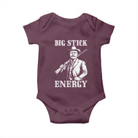 Funny Teddy Roosevelt Baby Onesie Big Stick Energy President