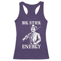 Funny Teddy Roosevelt Racerback Tank Top Big Stick Energy President