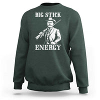 Funny Teddy Roosevelt Sweatshirt Big Stick Energy President