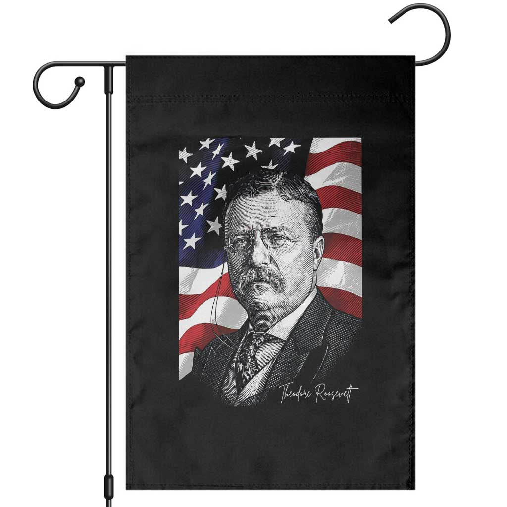 Theodore Roosevelt Patriotic American Flag President Garden Flag