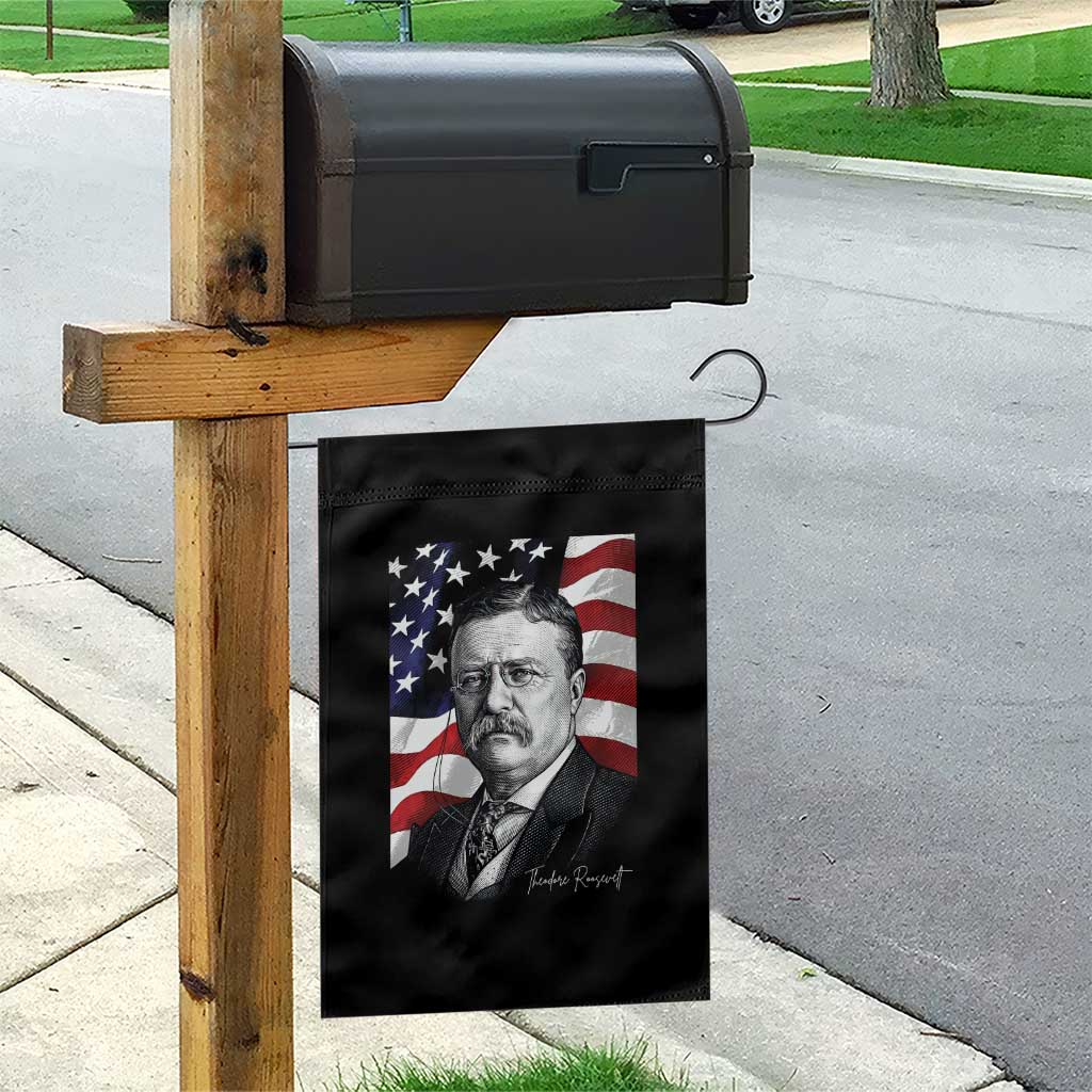 Theodore Roosevelt Patriotic American Flag President Garden Flag