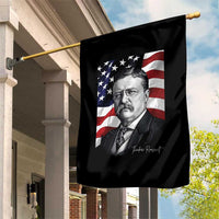 Theodore Roosevelt Patriotic American Flag President Garden Flag