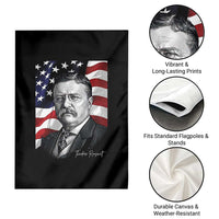 Theodore Roosevelt Patriotic American Flag President Garden Flag