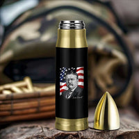 Theodore Roosevelt Patriotic American Flag President Bullet Tumbler