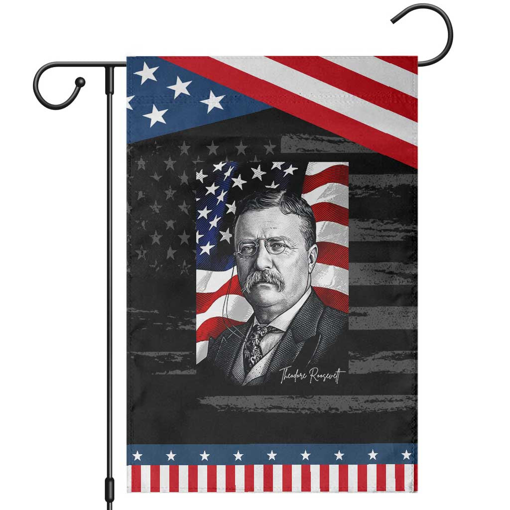 Theodore Roosevelt Patriotic American Flag President Garden Flag