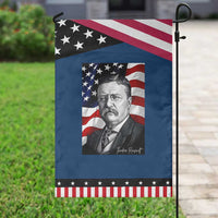 Theodore Roosevelt Patriotic American Flag President Garden Flag