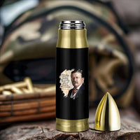 Theodore Roosevelt Quote Bullet Tumbler American History Presidents Day