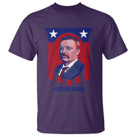 Theodore Roosevelt Patriotic American Flag T Shirt Big Stick Energy President