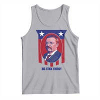 Theodore Roosevelt Patriotic American Flag Tank Top Big Stick Energy President