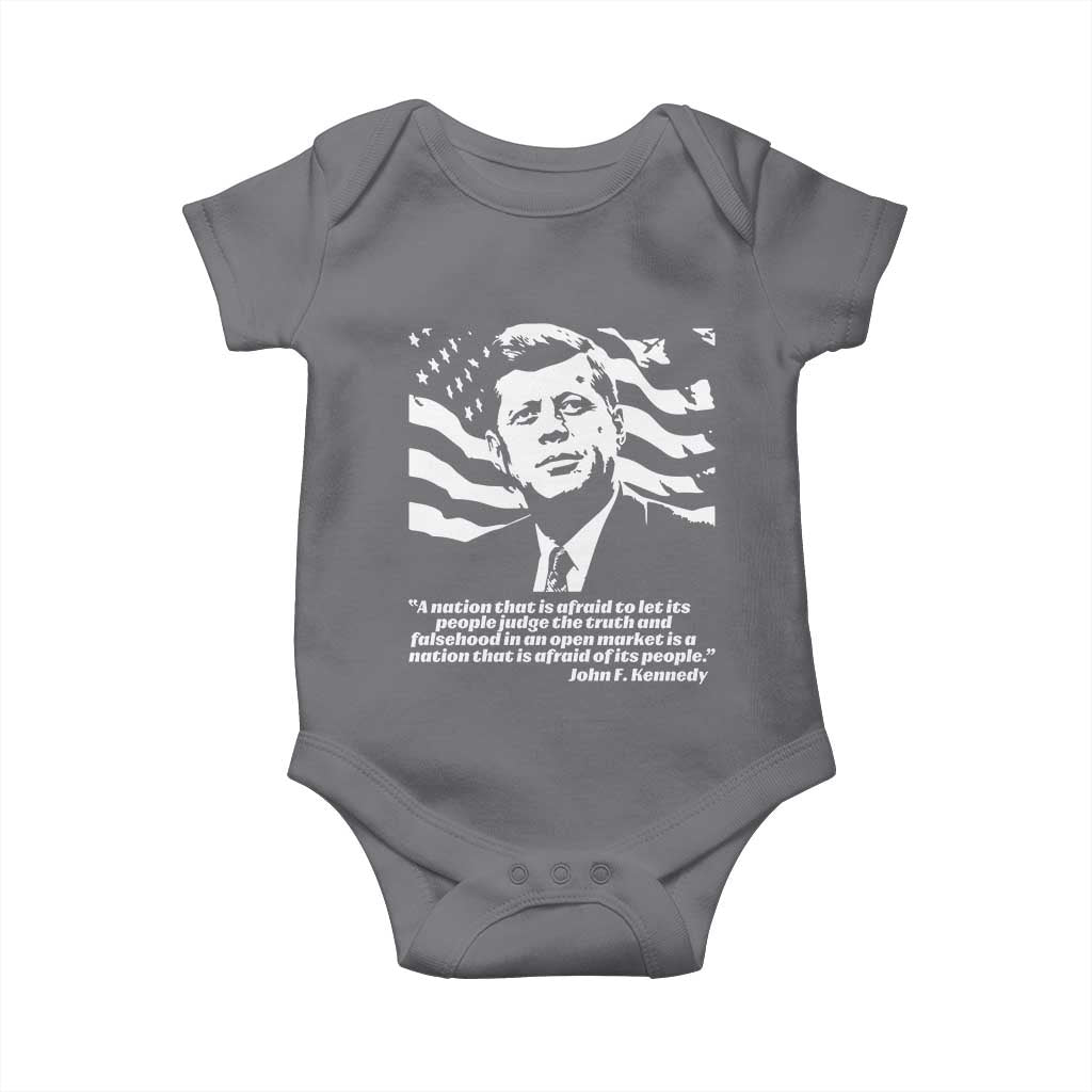 Theodore Roosevelt Quote Baby Onesie Patriotic American Flag Presidents Day