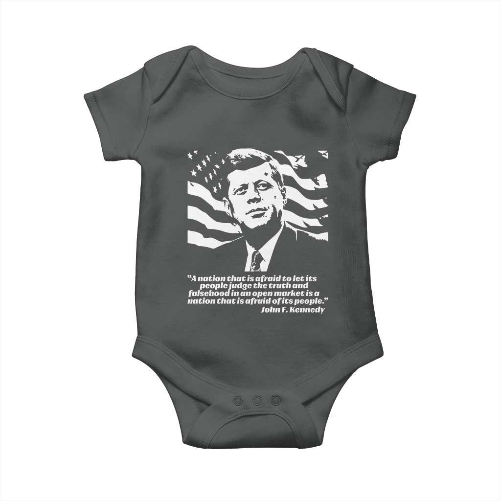 Theodore Roosevelt Quote Baby Onesie Patriotic American Flag Presidents Day