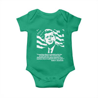 Theodore Roosevelt Quote Baby Onesie Patriotic American Flag Presidents Day