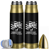Theodore Roosevelt Quote Bullet Tumbler Patriotic American Flag Presidents Day