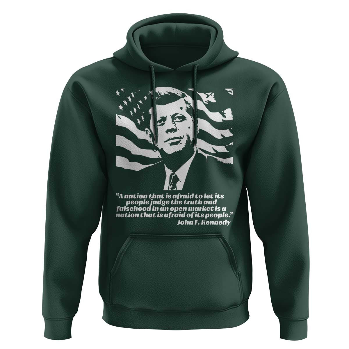 Theodore Roosevelt Quote Hoodie Patriotic American Flag Presidents Day
