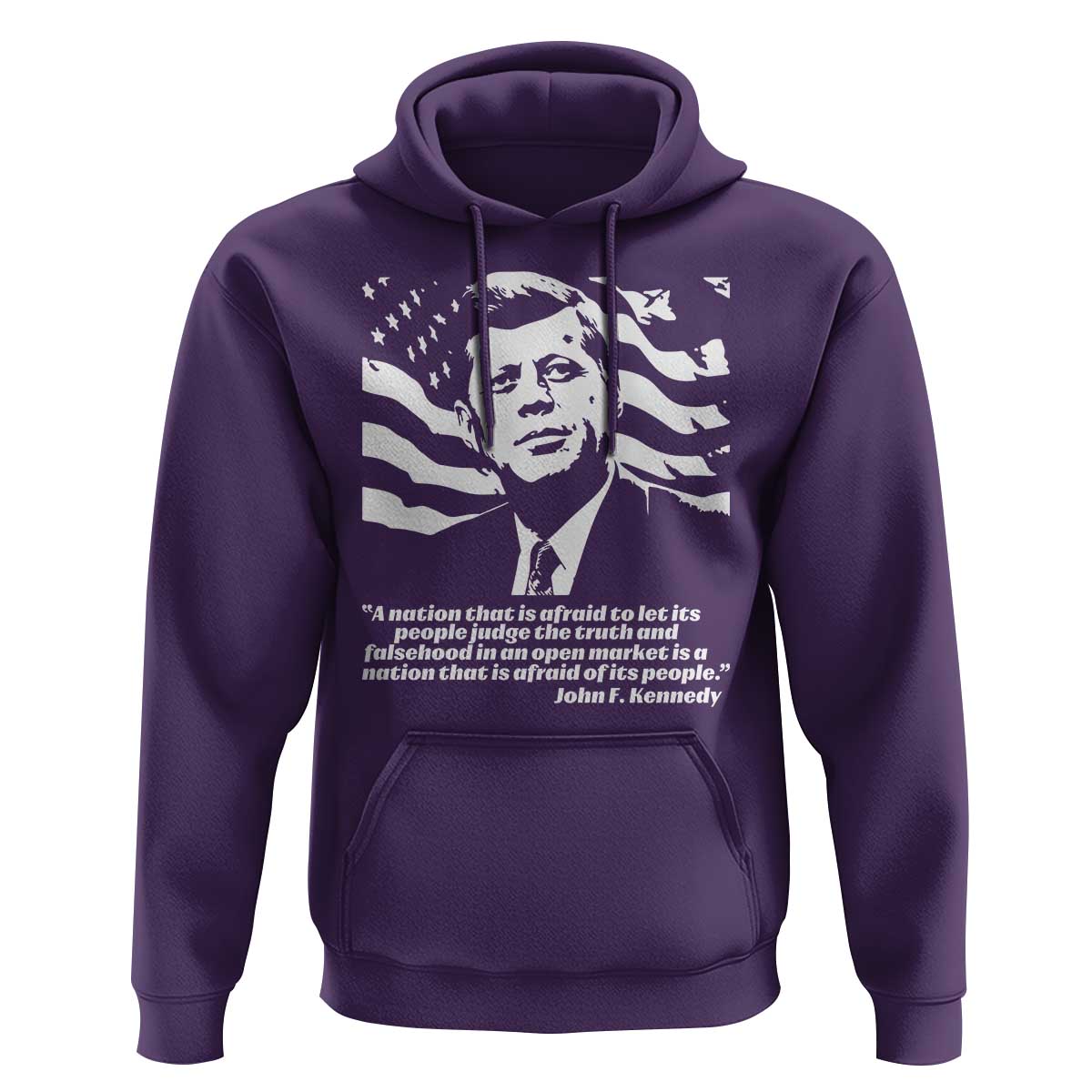 Theodore Roosevelt Quote Hoodie Patriotic American Flag Presidents Day