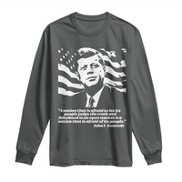 Theodore Roosevelt Quote Long Sleeve Shirt Patriotic American Flag Presidents Day