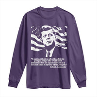 Theodore Roosevelt Quote Long Sleeve Shirt Patriotic American Flag Presidents Day