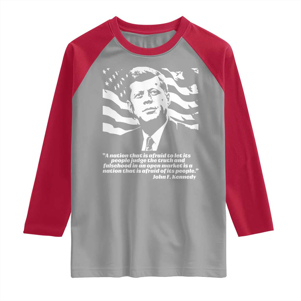 Theodore Roosevelt Quote Raglan Shirt Patriotic American Flag Presidents Day