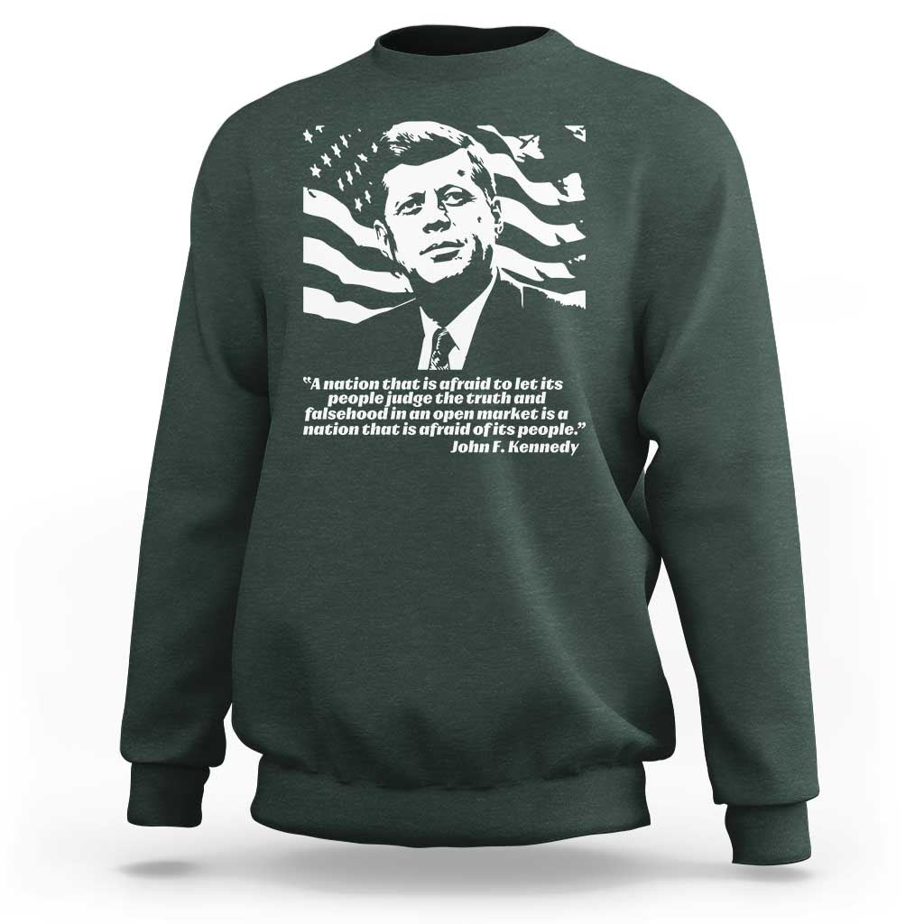 Theodore Roosevelt Quote Sweatshirt Patriotic American Flag Presidents Day