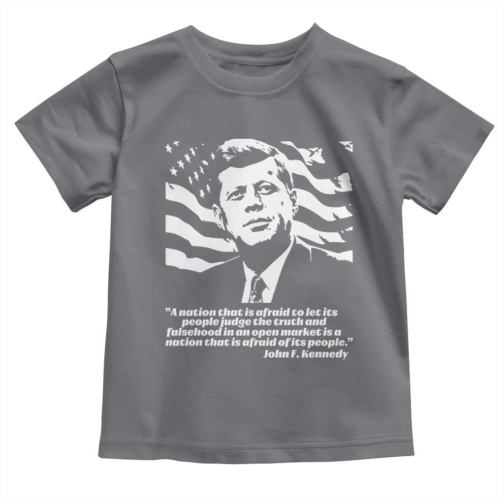 Theodore Roosevelt Quote Toddler T Shirt Patriotic American Flag Presidents Day