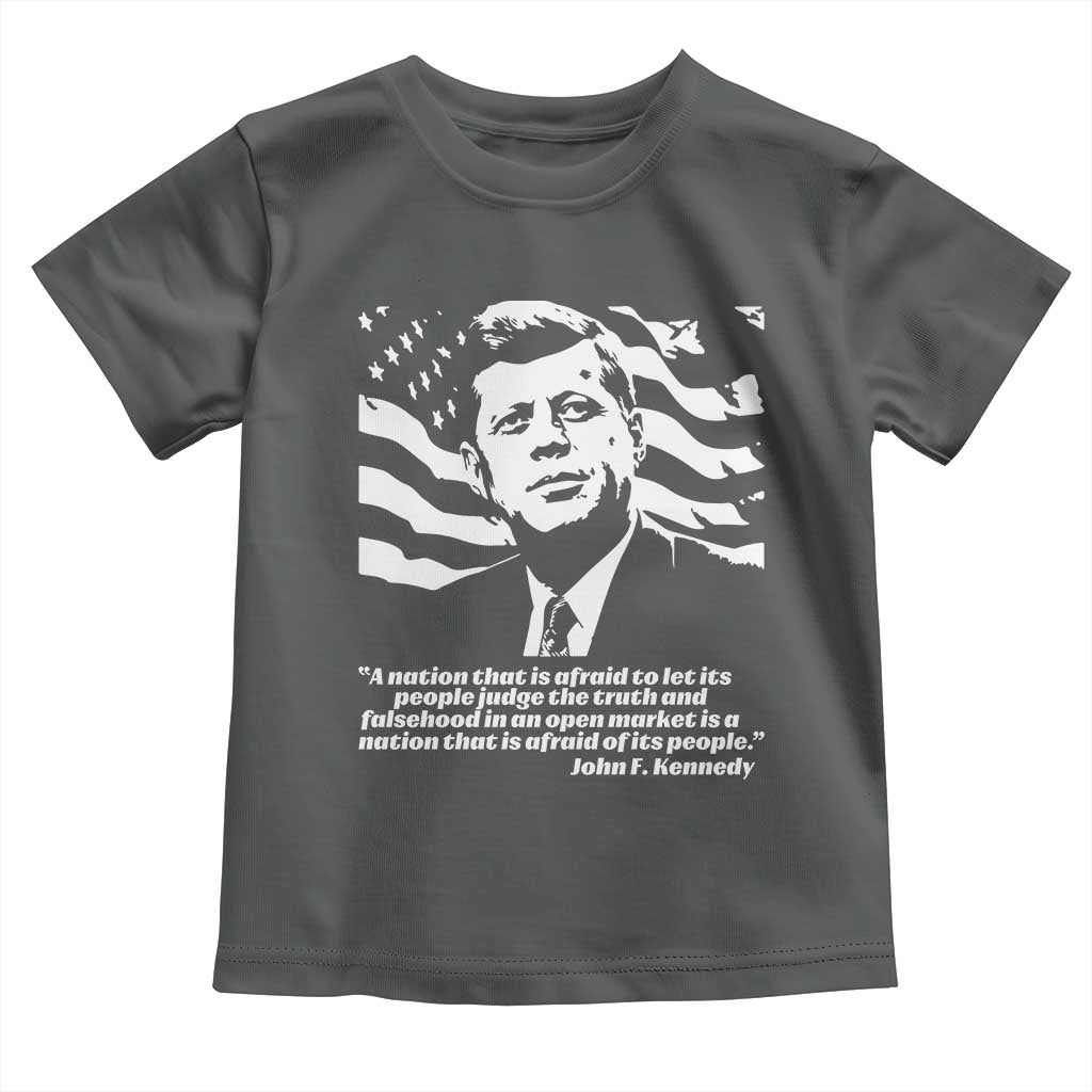 Theodore Roosevelt Quote Toddler T Shirt Patriotic American Flag Presidents Day