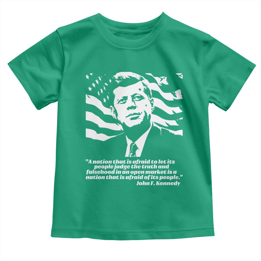 Theodore Roosevelt Quote Toddler T Shirt Patriotic American Flag Presidents Day