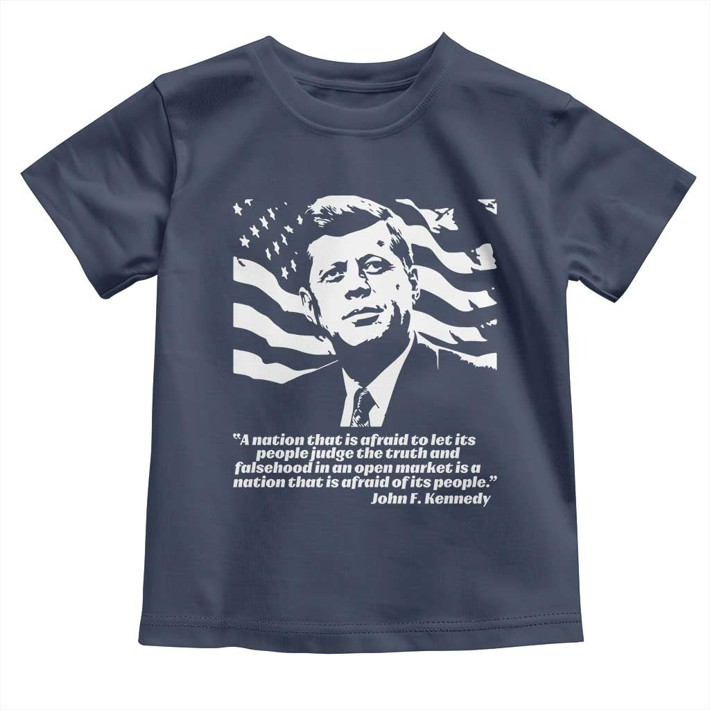 Theodore Roosevelt Quote Toddler T Shirt Patriotic American Flag Presidents Day