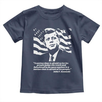 Theodore Roosevelt Quote Toddler T Shirt Patriotic American Flag Presidents Day