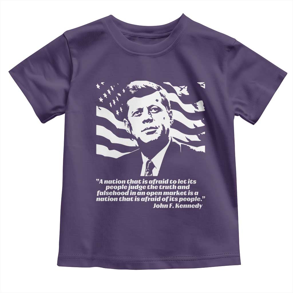 Theodore Roosevelt Quote Toddler T Shirt Patriotic American Flag Presidents Day