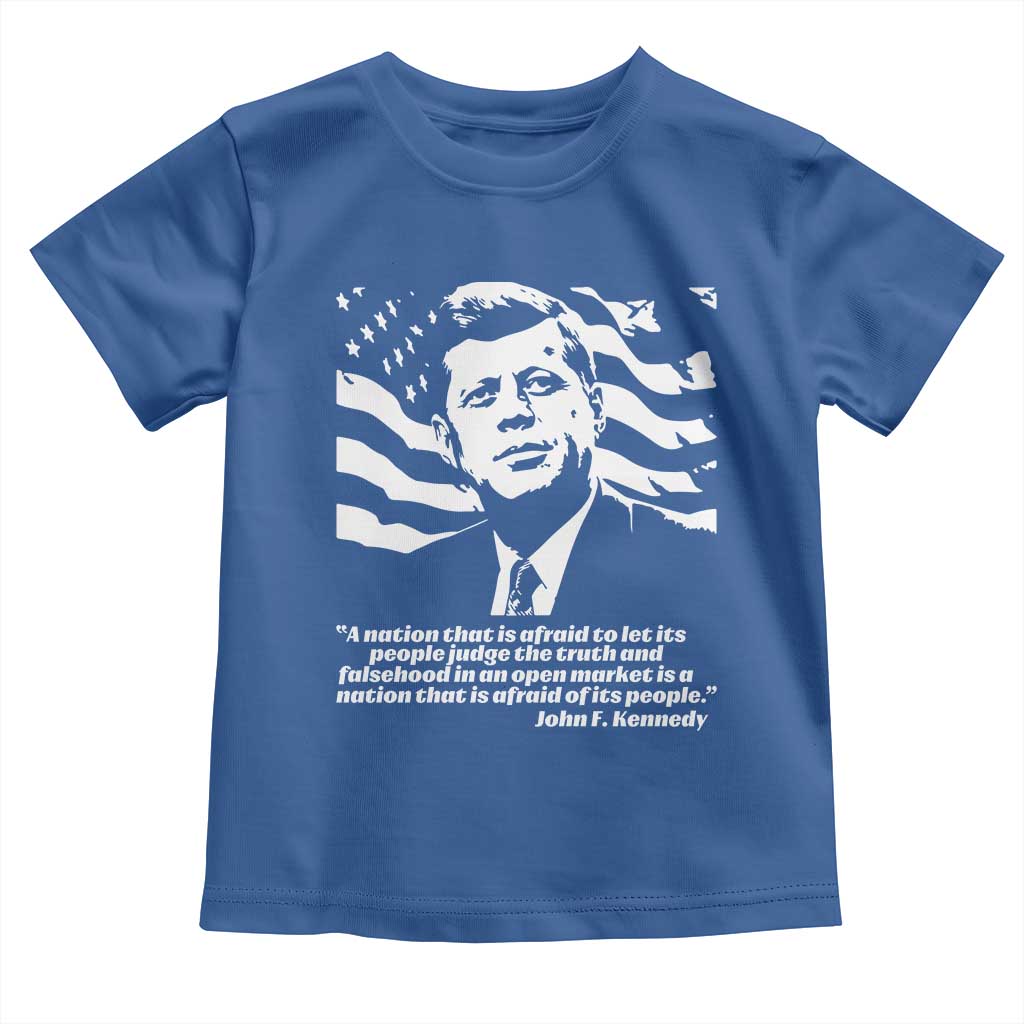 Theodore Roosevelt Quote Toddler T Shirt Patriotic American Flag Presidents Day