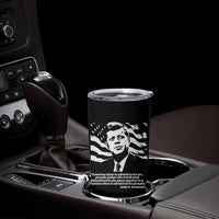 Theodore Roosevelt Quote Tumbler Cup Patriotic American Flag Presidents Day