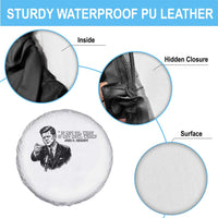 John F. Kennedy President Quote Spare Tire Cover If Not Us Who If Not Now When