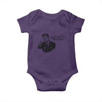 John F. Kennedy President Quote Baby Onesie If Not Us Who If Not Now When