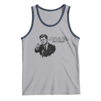 John F. Kennedy President Quote Tank Top If Not Us Who If Not Now When