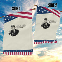 John F. Kennedy President Quote Garden Flag If Not Us Who If Not Now When