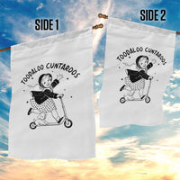 Toodaloo Cuntaroos Garden Flag Funny Roller Girl Sarcastic