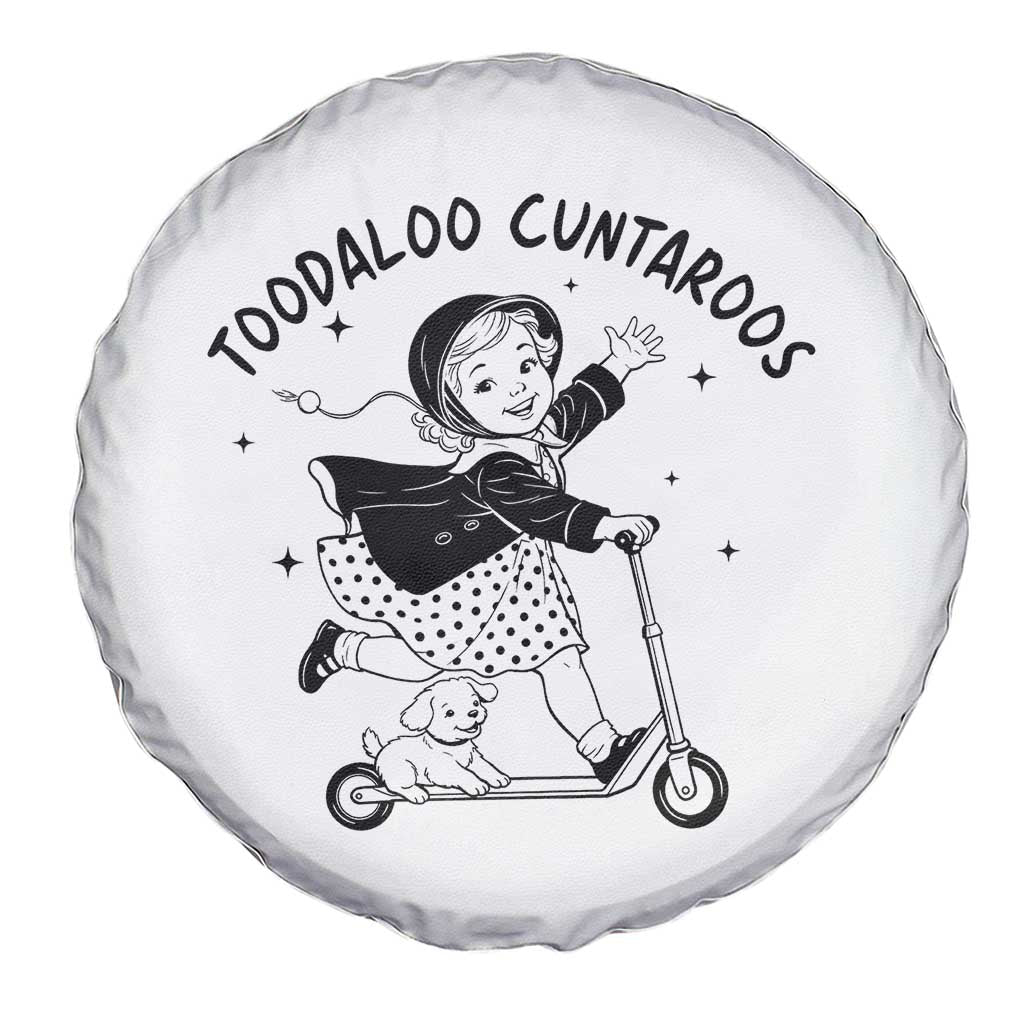 Toodaloo Cuntaroos Spare Tire Cover Funny Roller Girl Sarcastic