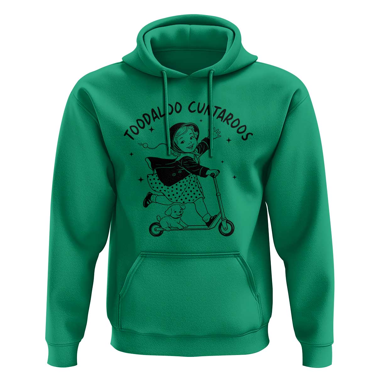 Toodaloo Cuntaroos Hoodie Funny Roller Girl Sarcastic