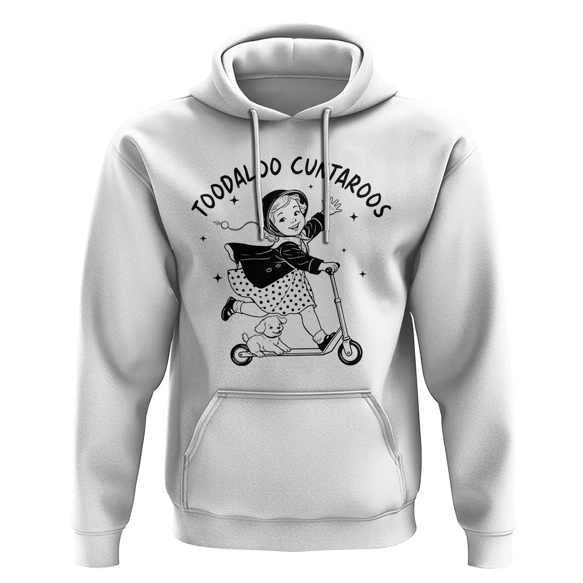 Toodaloo Cuntaroos Hoodie Funny Roller Girl Sarcastic