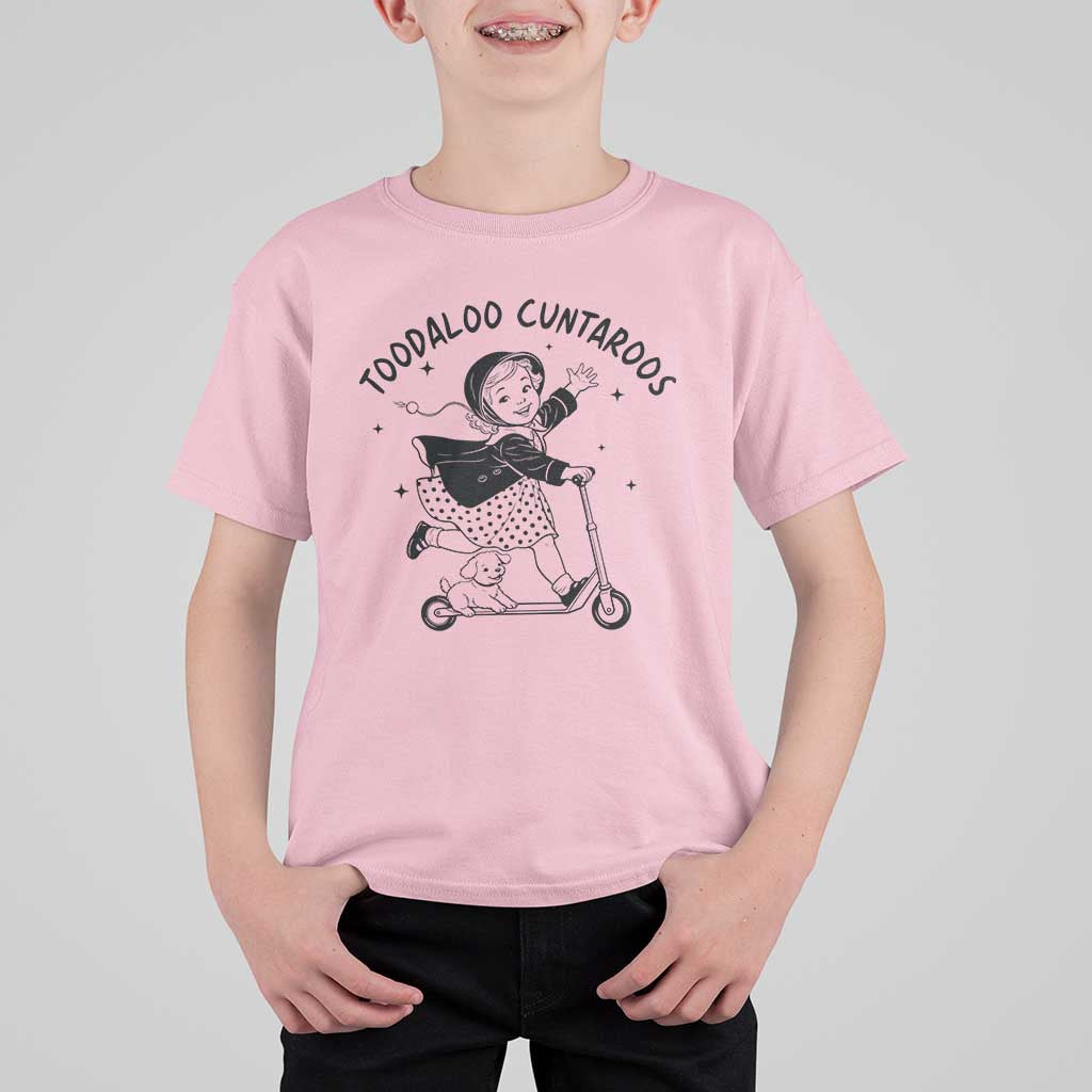 Toodaloo Cuntaroos T Shirt For Kid Funny Roller Girl Sarcastic