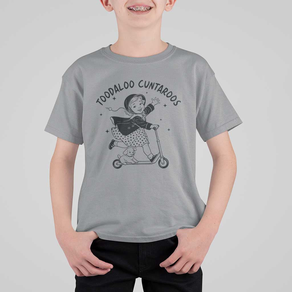 Toodaloo Cuntaroos T Shirt For Kid Funny Roller Girl Sarcastic