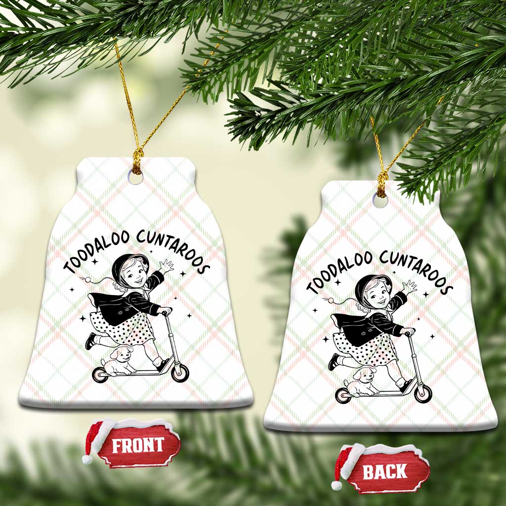 Toodaloo Cuntaroos Ceramic Ornament Funny Roller Girl Sarcastic